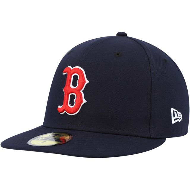 New Era Navy Boston Red Sox 11 Memorial Side Patch 59FIFTY Chapeau masculin