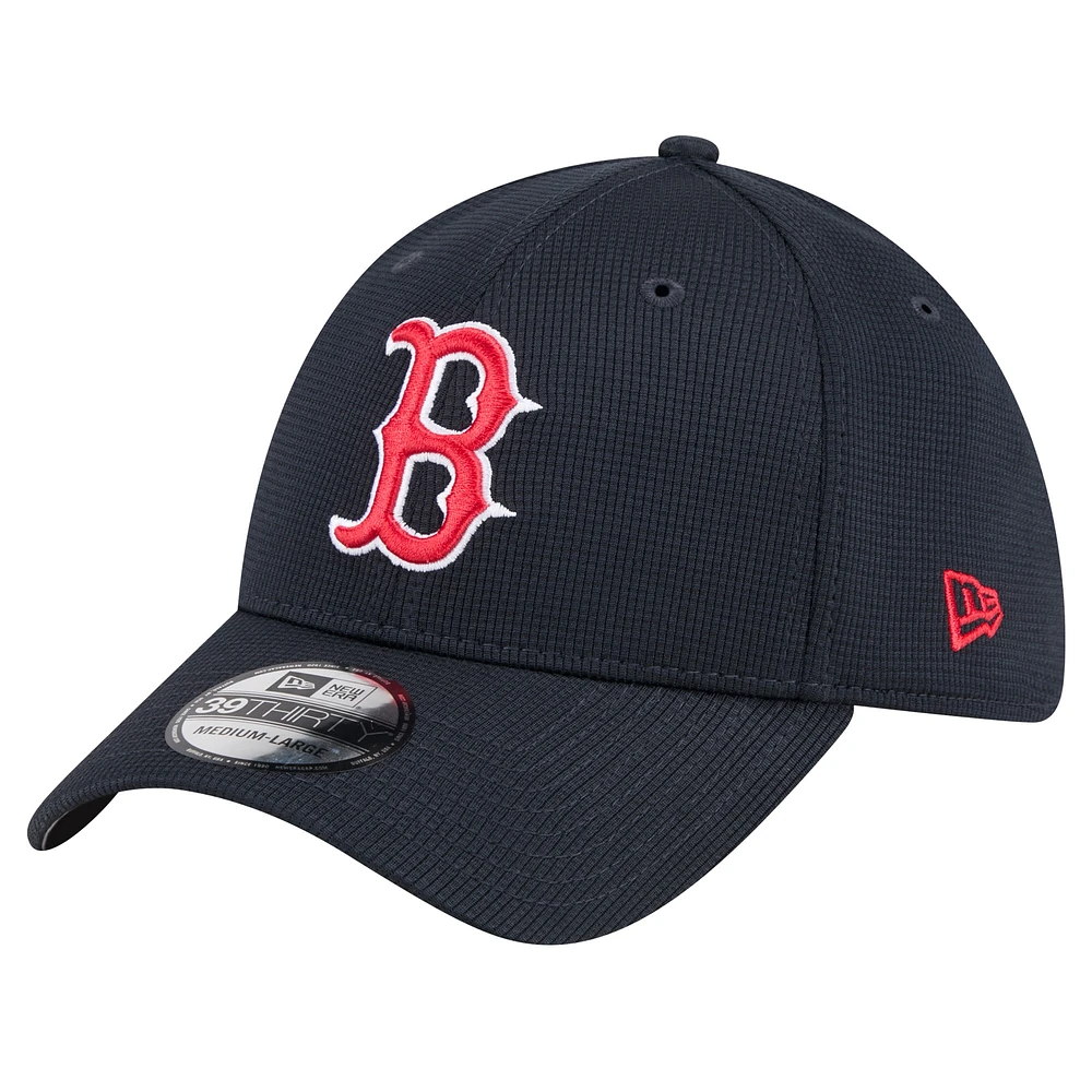 Casquette flexible Active Pivot 39THIRTY New Era pour hommes, bleu marine, Boston Red Sox