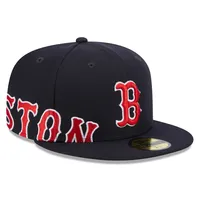 Boston Red Sox New Era City Connect 59FIFTY Fitted Hat -Blue