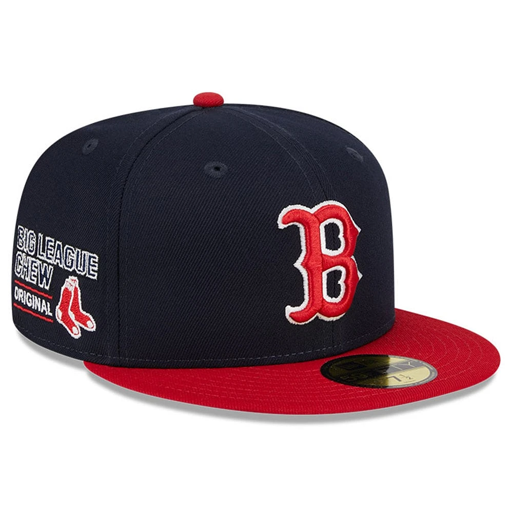 Casquette ajustée 59FIFTY New Era pour hommes des Red Sox de Boston Big League Chew Team