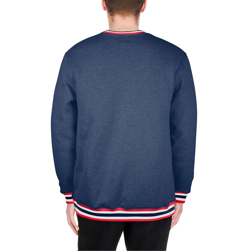 Sweat-shirt New Era bleu marine pour hommes des Red Sox de Boston la fête pères