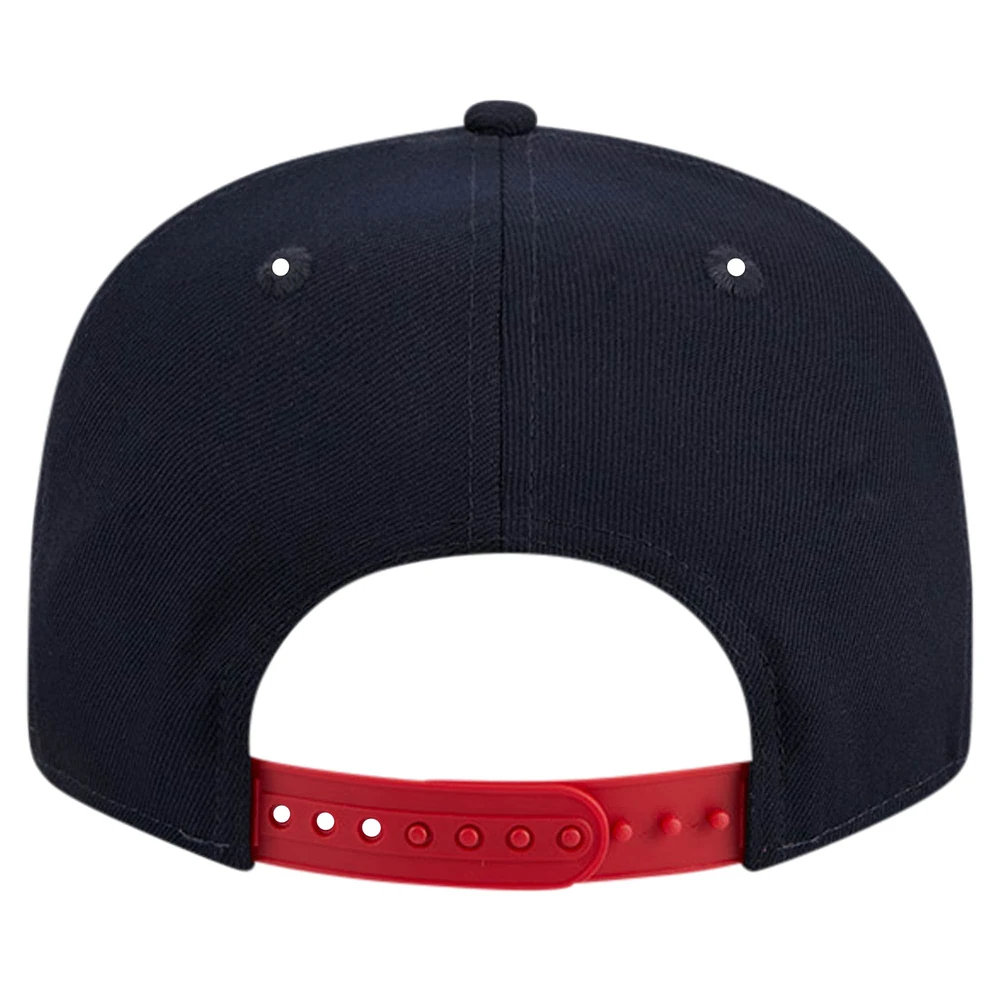 Men's New Era Navy Boston Red Sox Game Day Bold 9FIFTY Snapback Hat