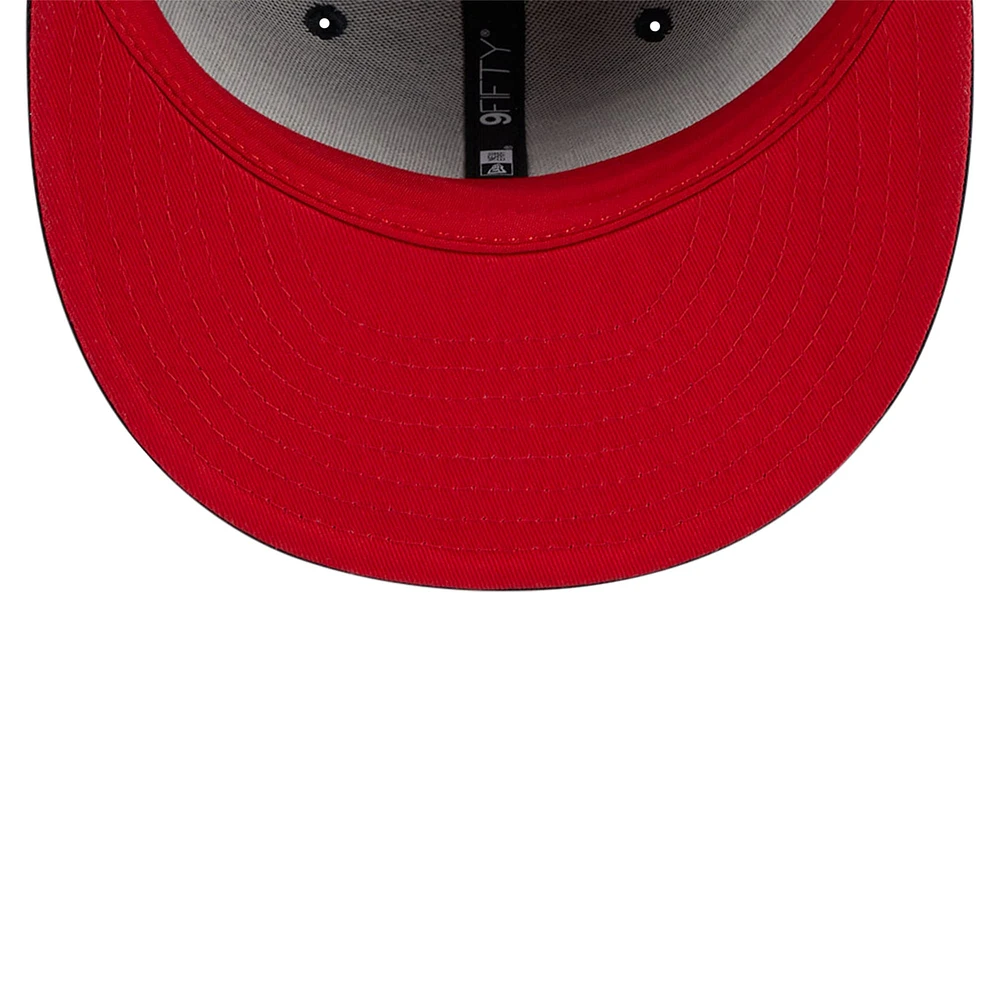 Men's New Era Navy Boston Red Sox Game Day Bold 9FIFTY Snapback Hat