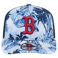 Men's New Era Navy Boston Red Sox Hula Trucker 9SEVENTY Adjustable Hat