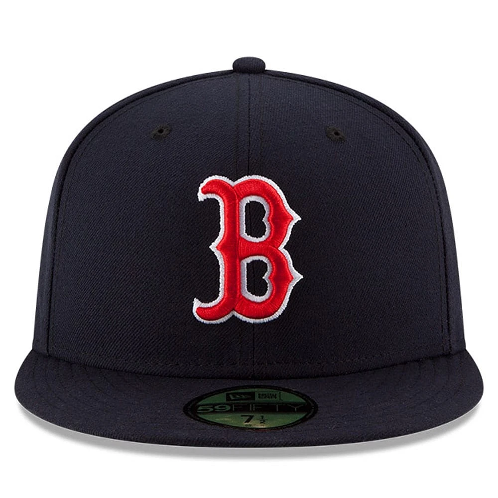 Casquette ajustée 59FIFTY du Temple de la renommée baseball national des Red Sox Boston New Era pour hommes