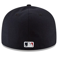 Casquette ajustée 59FIFTY du Temple de la renommée baseball national des Red Sox Boston New Era pour hommes