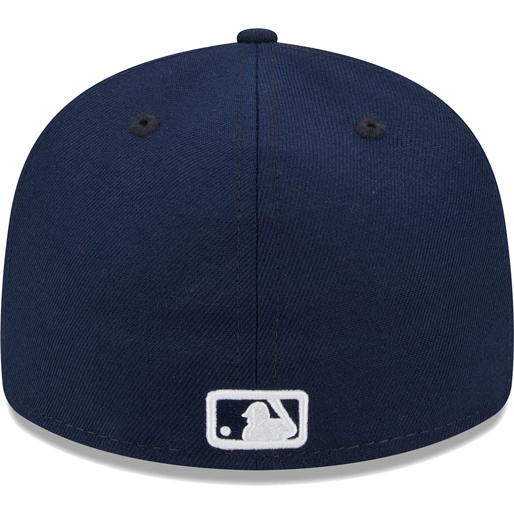 Men's New Era Navy Boston Red Sox Oceanside Low Profile 59FIFTY Fitted Hat