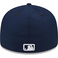 Men's New Era Navy Boston Red Sox Oceanside Low Profile 59FIFTY Fitted Hat