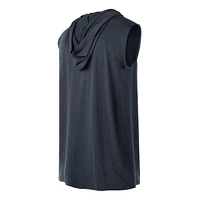 Men's New Era Navy Boston Red Sox Sleeveless Pullover Hoodie