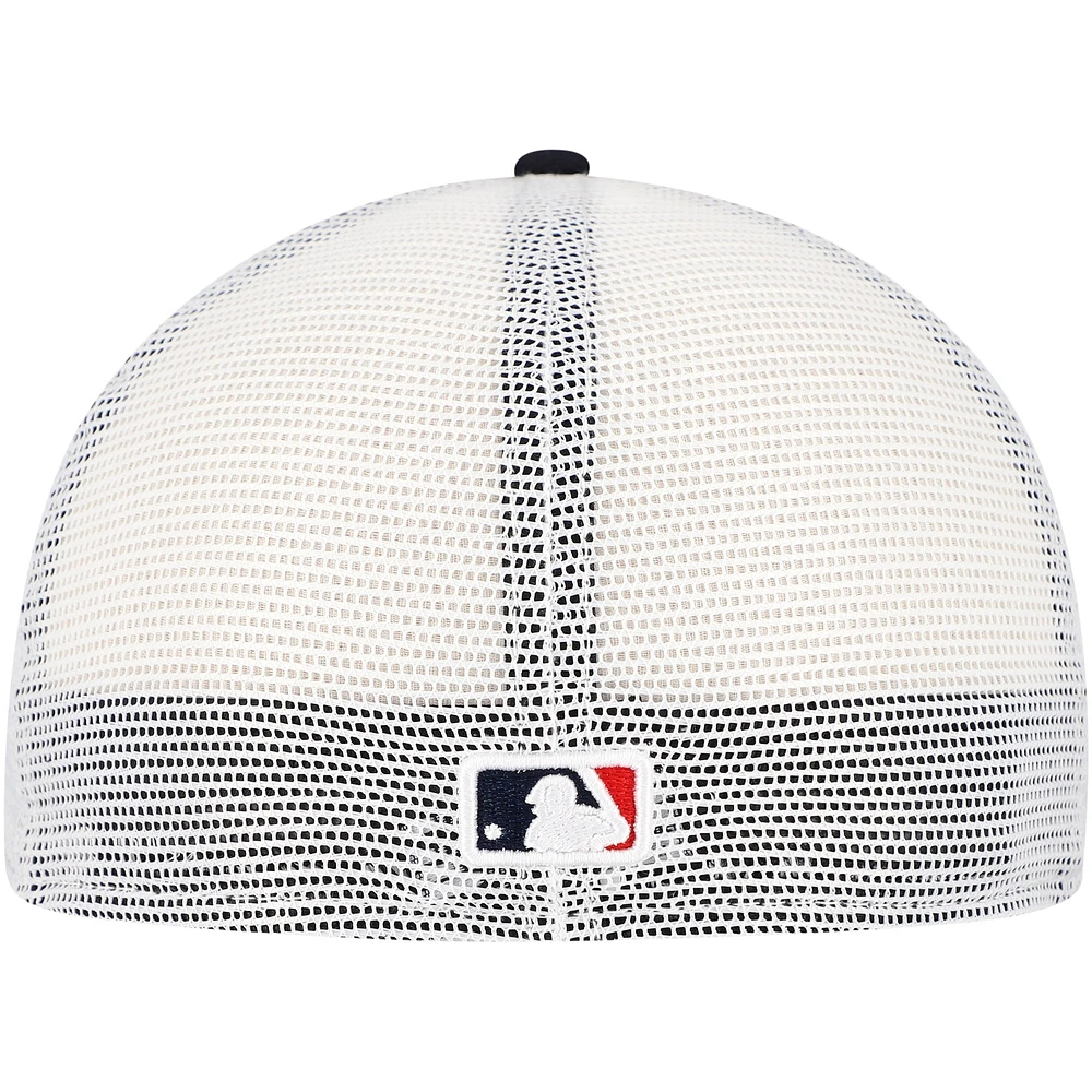 Casquette ajustée de camionneur 59FIFTY couleur l'équipe des Red Sox Boston New Era pour hommes