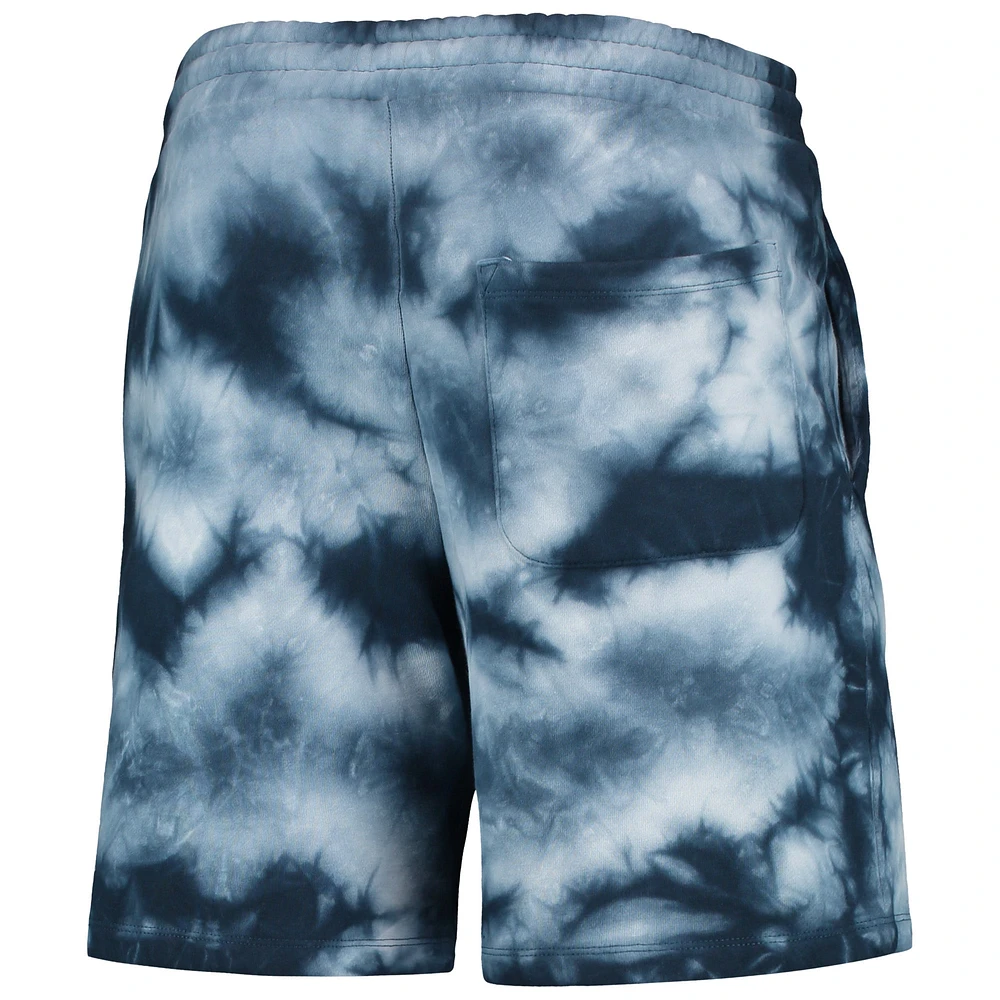 Men's New Era Navy Boston Red Sox Team Dye Shorts
