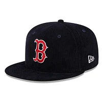 Casquette ajustée 59FIFTY en velours côtelé Throwback des Red Sox de Boston New Era pour hommes