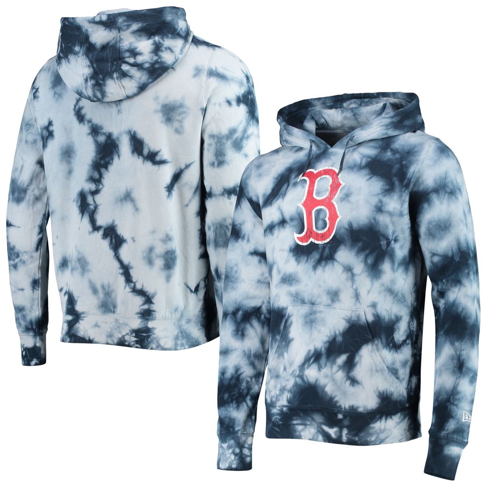 New era Team Logo Po Boston Red Sox Hoodie Blue