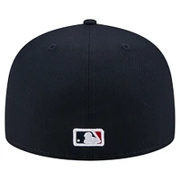 Casquette ajustée New Era 59FIFTY bleu marine des Boston Red Sox pour homme