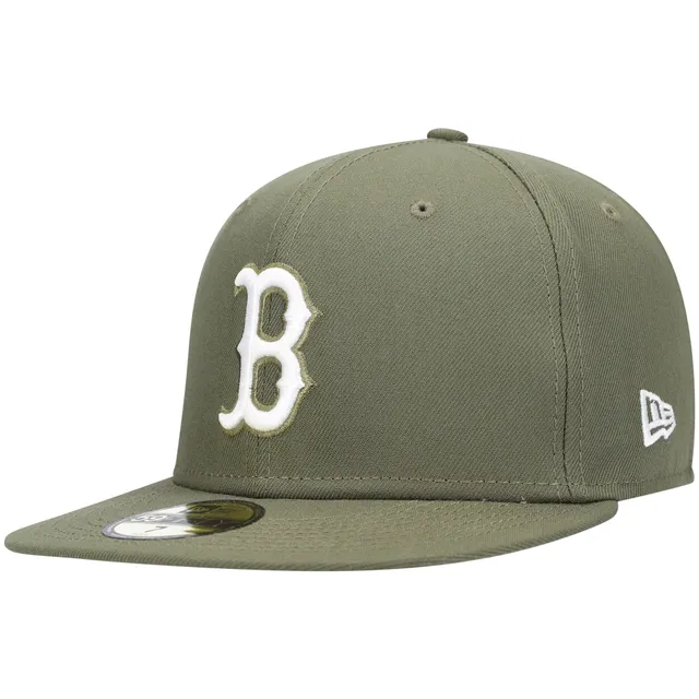 Boston Red Sox New Era B-Dub 59FIFTY Fitted Hat - Black