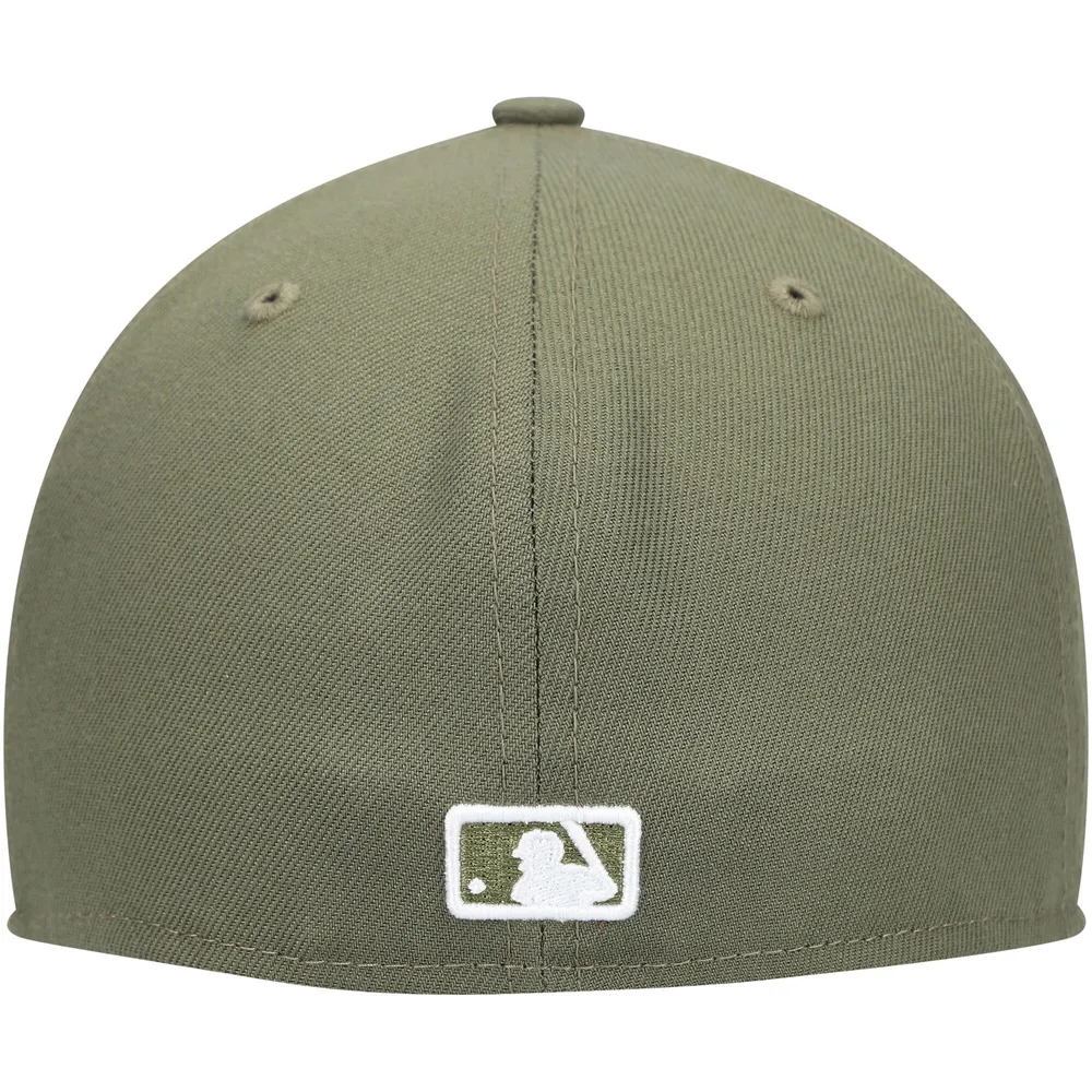 Casquette ajustée 59FIFTY blanche avec logo Boston Red Sox New Era pour homme