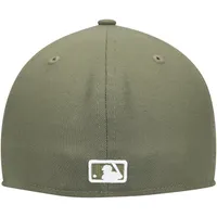 Casquette ajustée 59FIFTY blanche avec logo Boston Red Sox New Era pour homme