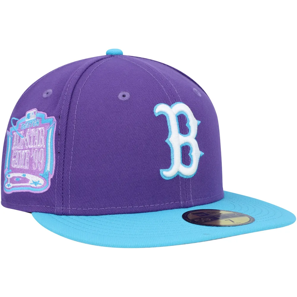 purple fitted hat lids