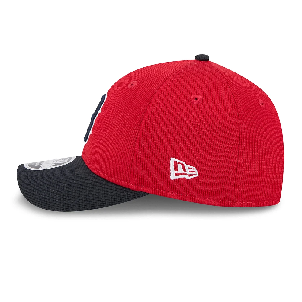 Men's New Era  Red/Black Boston Red Sox 2025 Batting Practice 9FORTY M-Crown Adjustable Hat