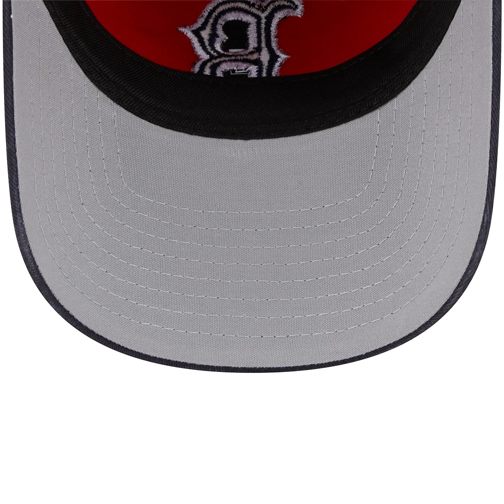 Casquette ajustable 9TWENTY New Era pour hommes, Boston Red Sox 2024 Batting Practice, rouge