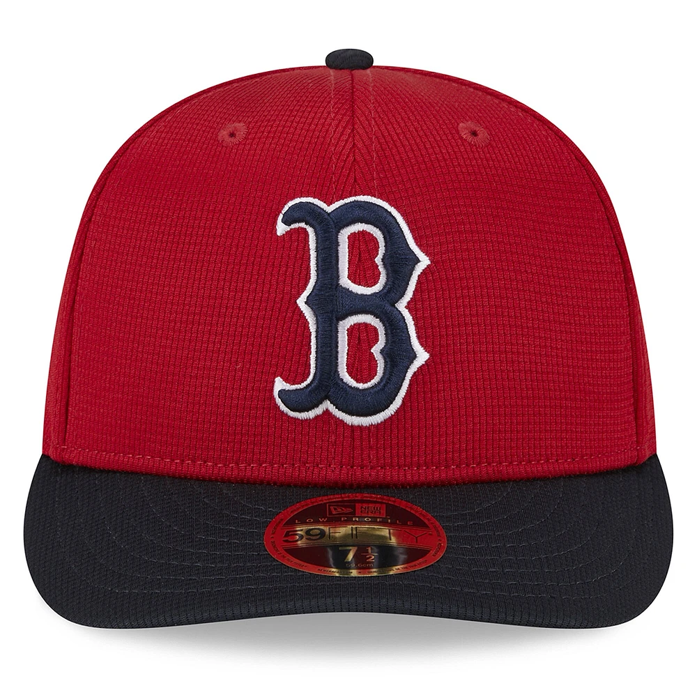 Casquette ajustée 59FIFTY à profil bas des Boston Red Sox 2024 New Era pour hommes