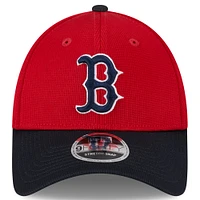 Men's New Era  Red Boston Red Sox 2025 Batting Practice 9FORTY Adjustable Hat