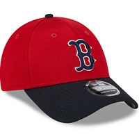 Men's New Era  Red Boston Red Sox 2025 Batting Practice 9FORTY Adjustable Hat