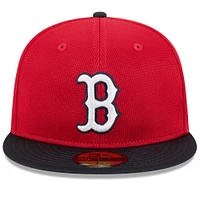 Men's New Era Red Boston Sox 2025 Spring Training 59FIFTY Fitted Hat