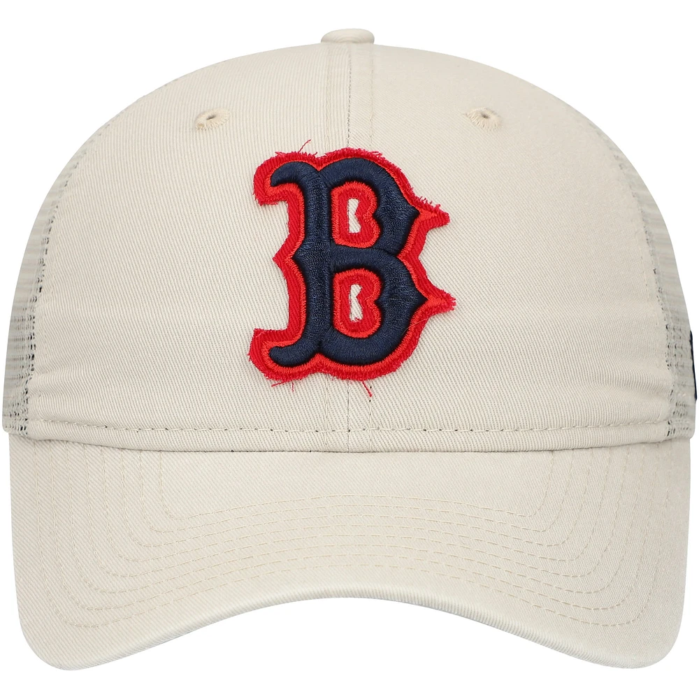 Casquette de camionneur réglable New Era Stone Boston Red Sox Game Day 9TWENTY pour hommes