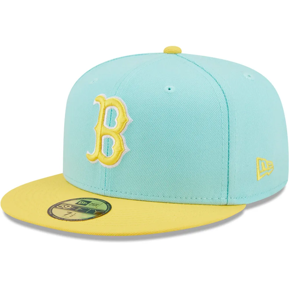 Boston Red Sox Back to School Yellow 59FIFTY Fitted Cap