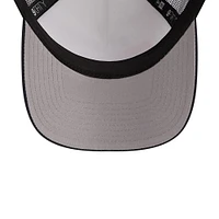 Casquette réglable 9FORTY Stacked A-Frame Trucker 9FORTY des Red Sox de Boston New Era pour hommes, blanc/bleu marine