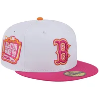 Men's New Era  White/Pink Boston Red Sox 1999 MLB All-Star Game 59FIFTY Fitted Hat