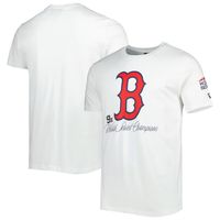 Men's New Era White Boston Red Sox Historical Championship T-Shirt