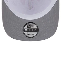 Men's New Era White Boston Red Sox Logo Dunes A-Frame Trucker 9FIFTY Snapback Hat