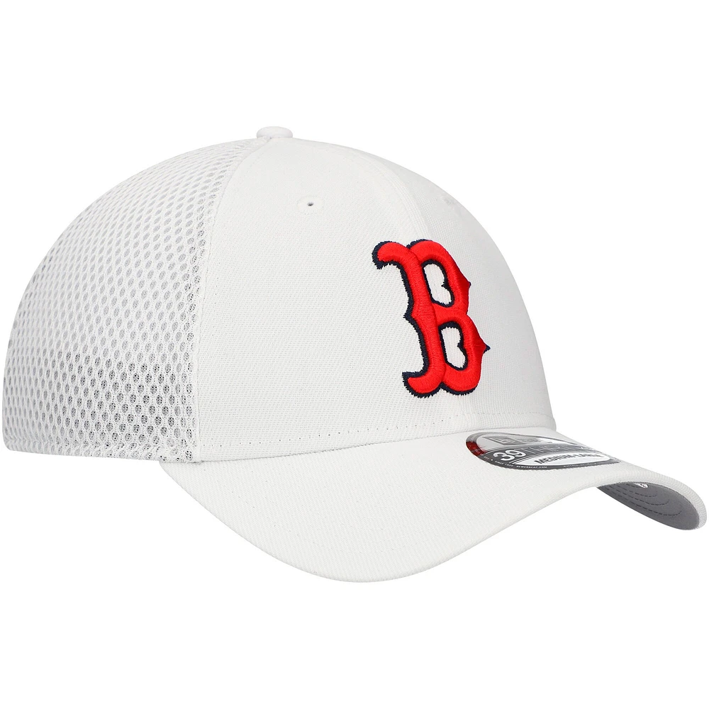 Men's New Era White Boston Red Sox REPREVE Neo 39THIRTY Flex Hat