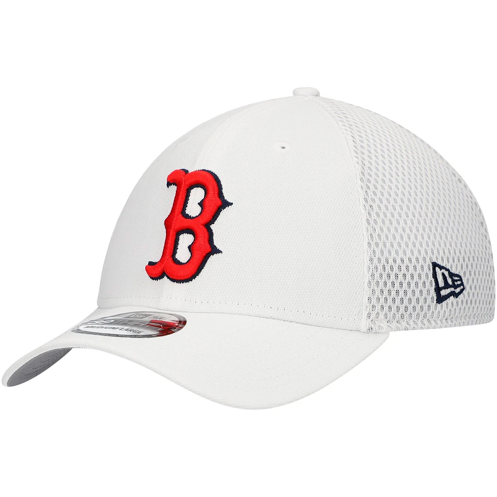 Men's New Era White Boston Red Sox REPREVE Neo 39THIRTY Flex Hat