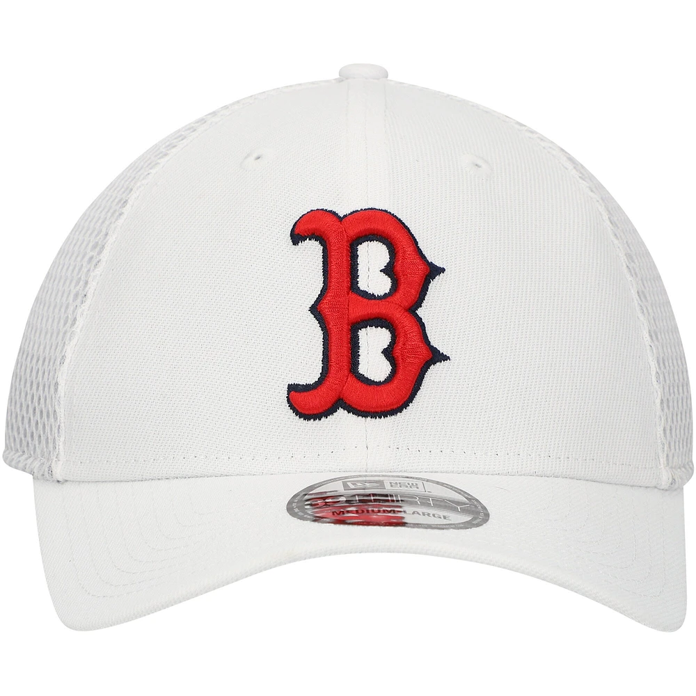 Men's New Era White Boston Red Sox REPREVE Neo 39THIRTY Flex Hat