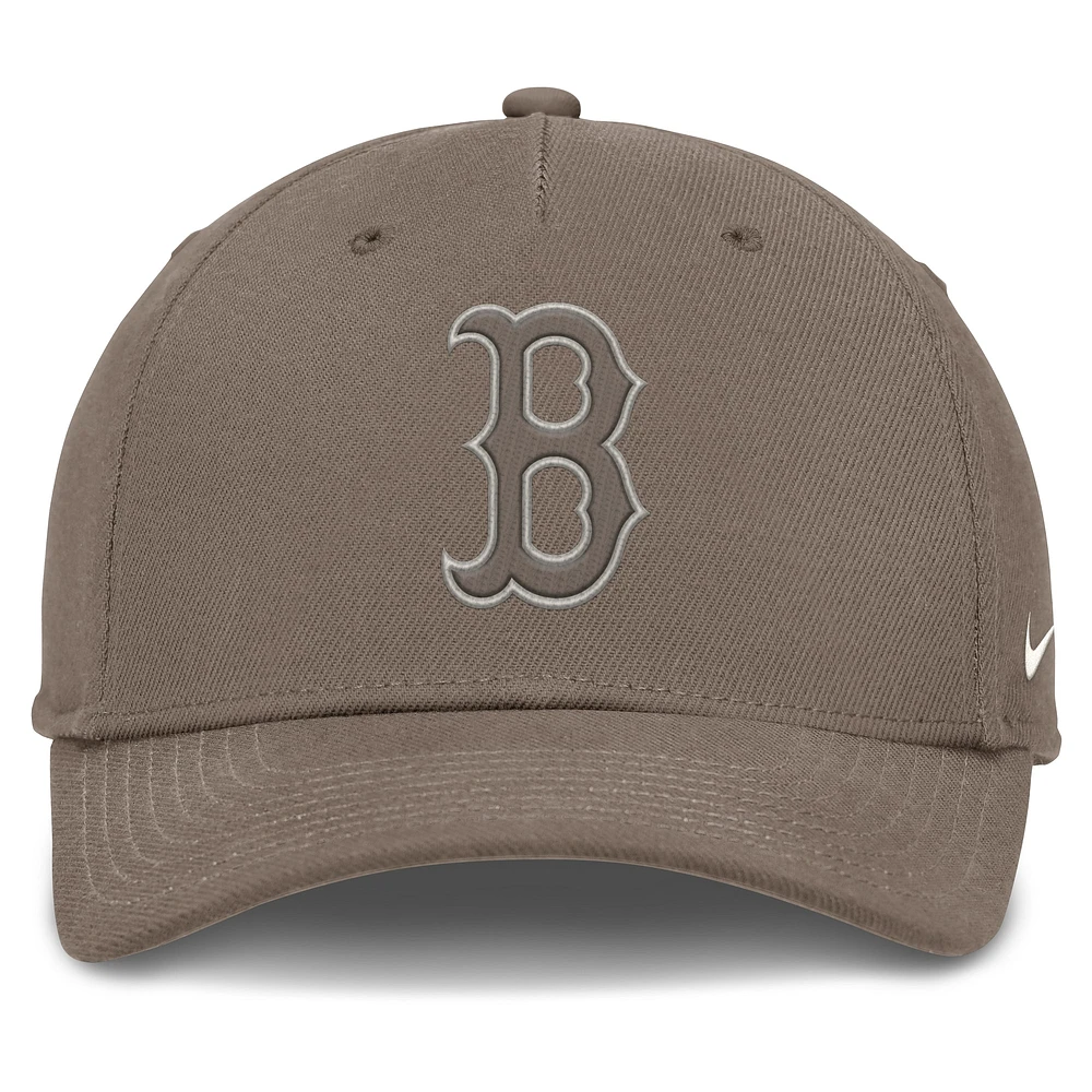 Men's Nike Brown Boston Red Sox Rise Performance Adjustable Hat