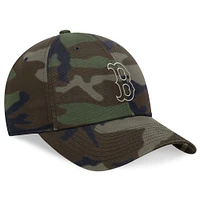 Casquette réglable Nike Camo Boston Red Sox Club pour homme