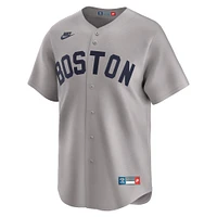 Maillot Nike Carl Yastrzemski pour homme, gris, Boston Red Sox Throwback Cooperstown Collection Limited