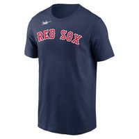 Men's Nike David Ortiz Navy Boston Red Sox Name & Number Wordmark T-Shirt