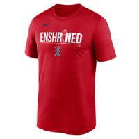 Men's Nike David Ortiz Red Boston Sox Legend Enshrined Performance T-Shirt