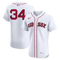 Maillot Nike David Ortiz blanc domicile Elite des Red Sox de Boston pour homme