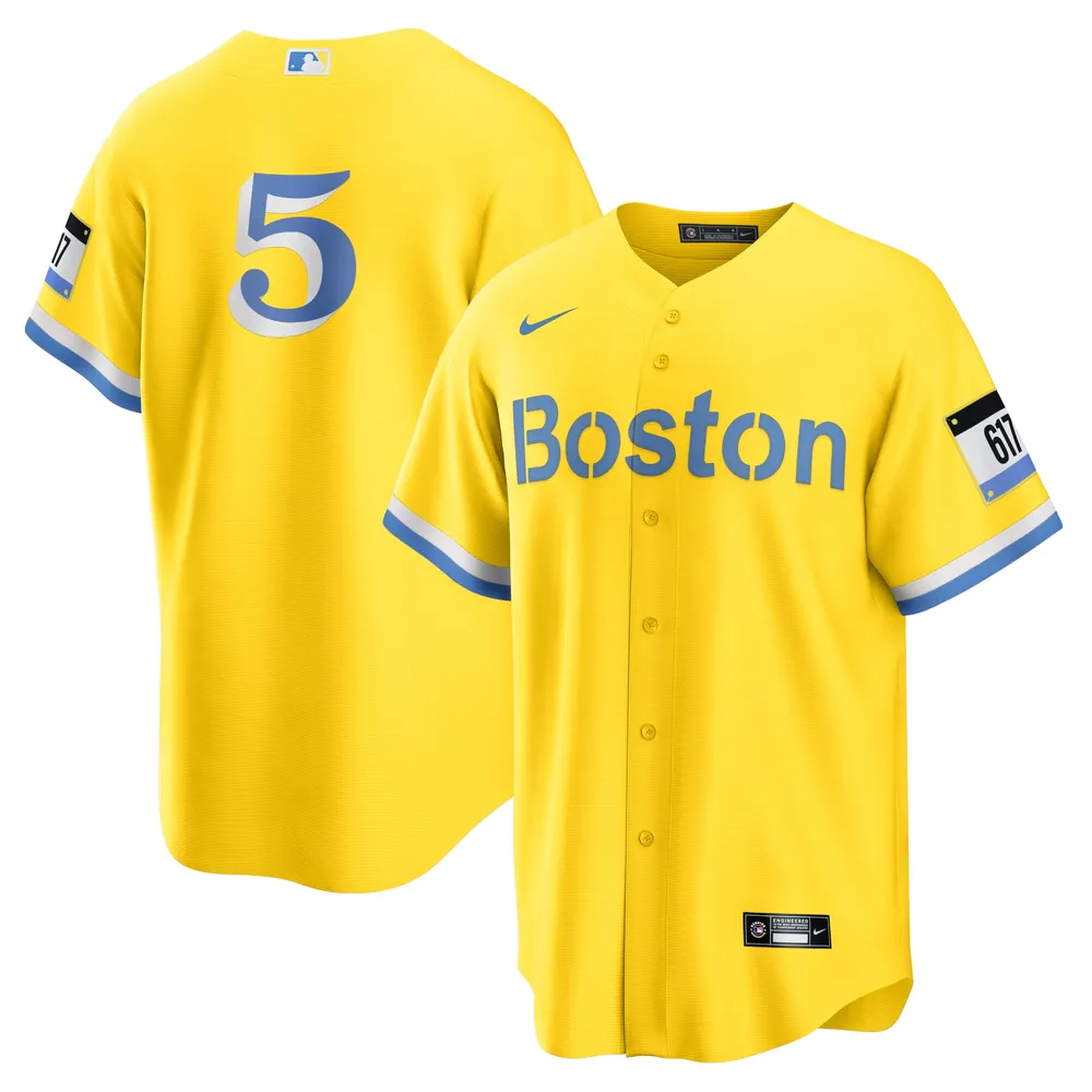 Lids Enrique Hernandez Boston Red Sox Nike City Connect Replica Player  Jersey - Gold/Light Blue