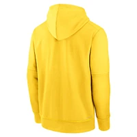 Sweat à capuche Nike Gold Boston Red Sox Authentic Collection City Connect Therma pour homme