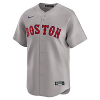 Maillot Nike pour homme, gris, Boston Red Sox, extérieur limité