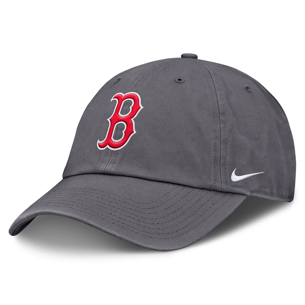 Casquette ajustable Nike Boston Red Sox Club grise pour homme