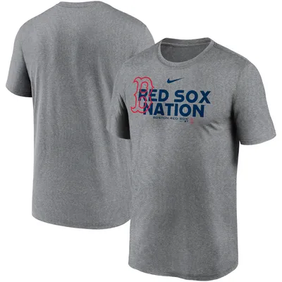 Youth Nike Heathered Navy Boston Red Sox Authentic Collection Velocity  Practice Performance T-Shirt