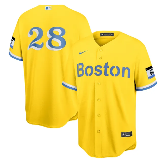 JD Martinez #28 September 29, 2022 Game Used City Connect Jersey