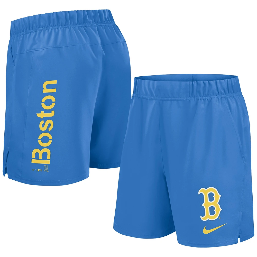 Short Nike bleu clair Boston Red Sox 2024 City Connect tissé Victory Performance pour homme